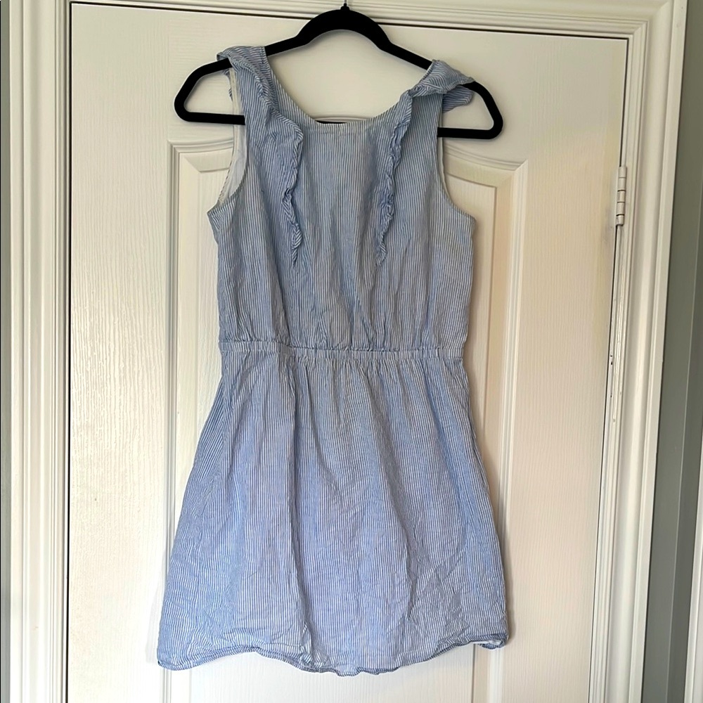 JCrew Factory Dress with Ruffle Detail